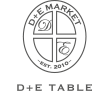 D+E MARKET TABLE / 苦楽園（ヨーロッパアンティーク家具、雑貨の販売）